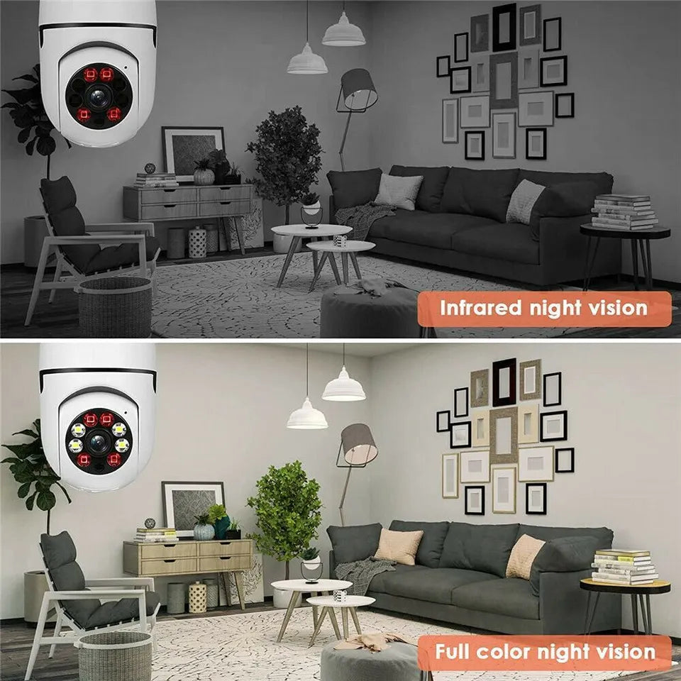 Souq al Masaar™ Night Vision Wireless Bulb Camera