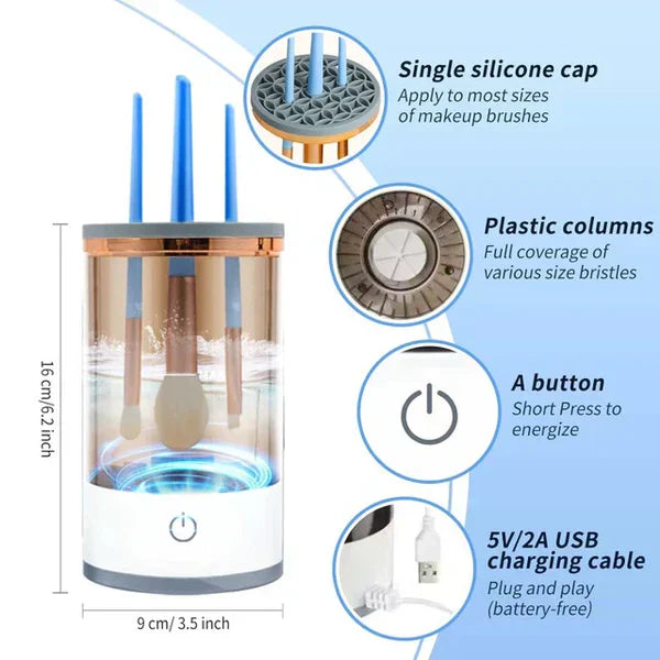 Souq al Masaar™ Makeup Brush Cleaner – منظف فرش المكياج