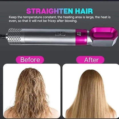Souq al Masaar™ Hot Hair Brush 5 in 1 – فرشاة الشعر الساخنة 5 في 1