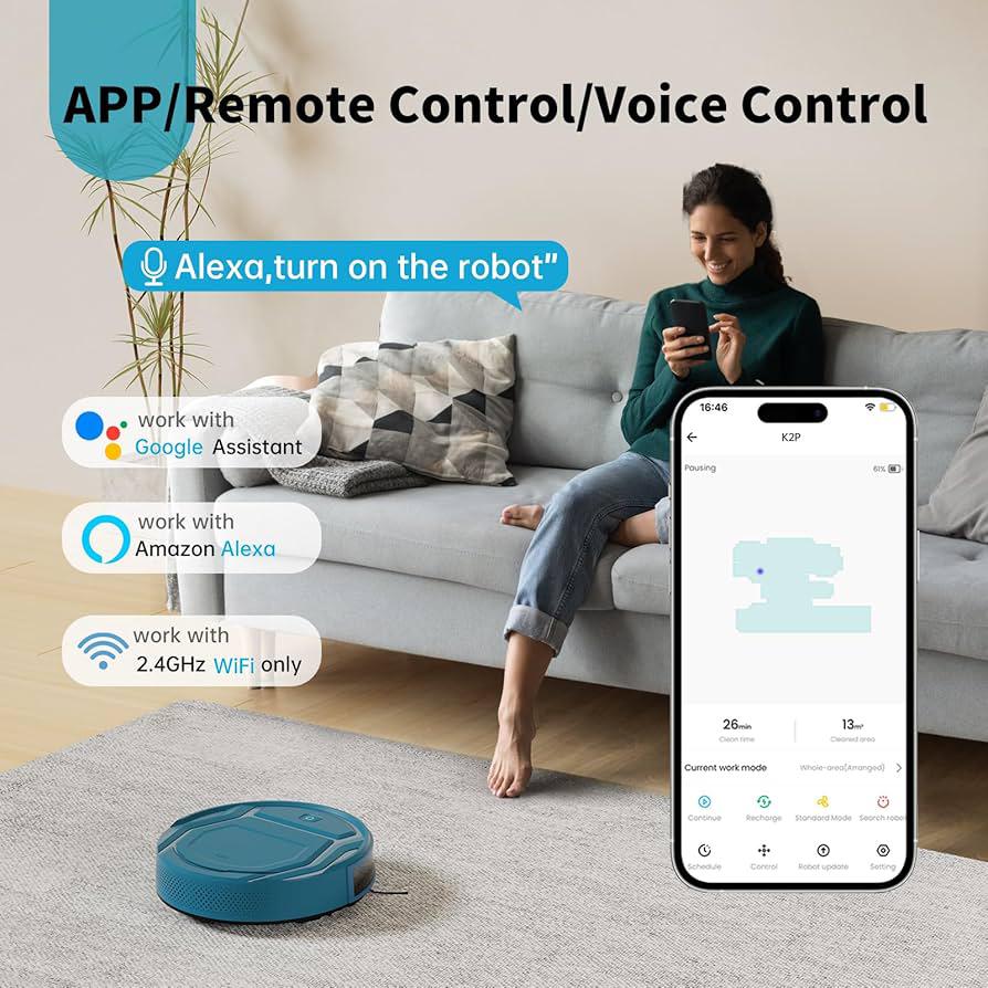 Souq al Masaar™Smart Robotic Vacuum Cleaner