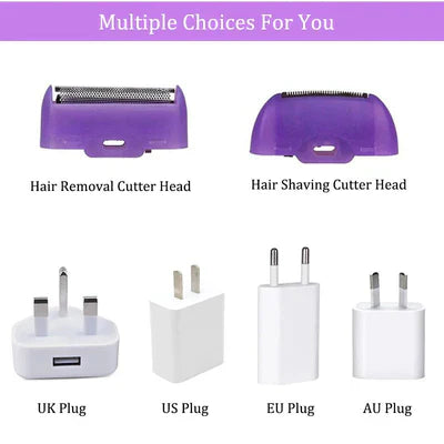 Souq al Masaar™Purple Epilator – آلة إزالة الشعر البنفسجية