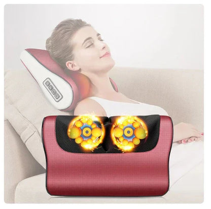 Souq al Masaar™ Red Pillow Massager – جهاز تدليك الوسادة الحمراء