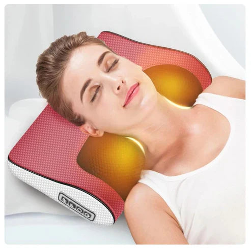 Souq al Masaar™ Red Pillow Massager – جهاز تدليك الوسادة الحمراء